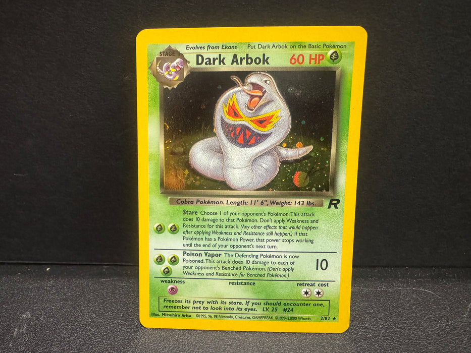 Dark Arbok 2/82 - Team Rocket - Near Mint