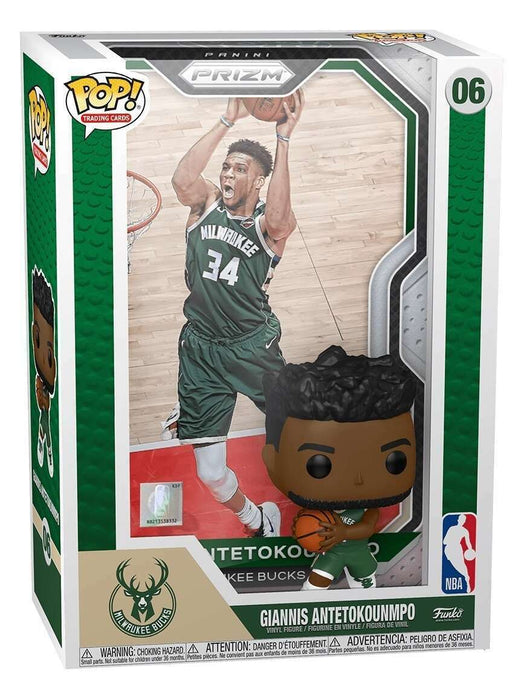 NBA Milwaukee Bucks: Giannis Antetokounmpo #06 - With Box - Funko Pop