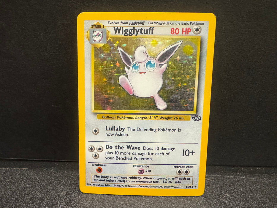 Wigglytuff 16/64 - Jungle - Moderately Played