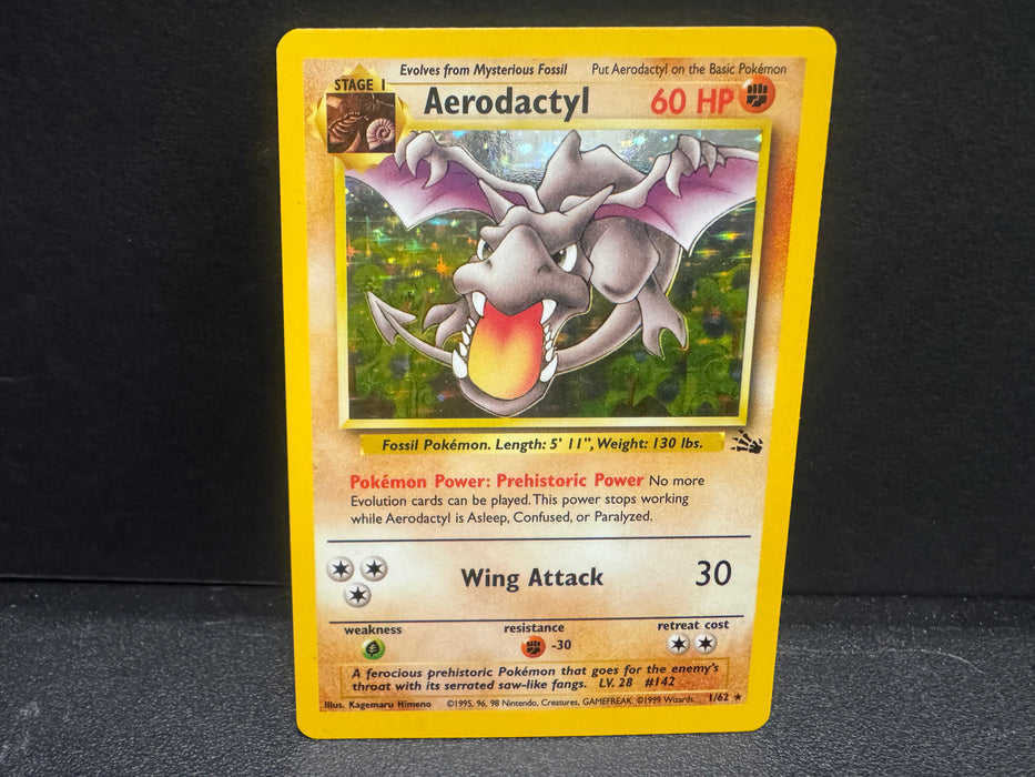 Aerodactyl 1/62 - Fossil - Near Mint