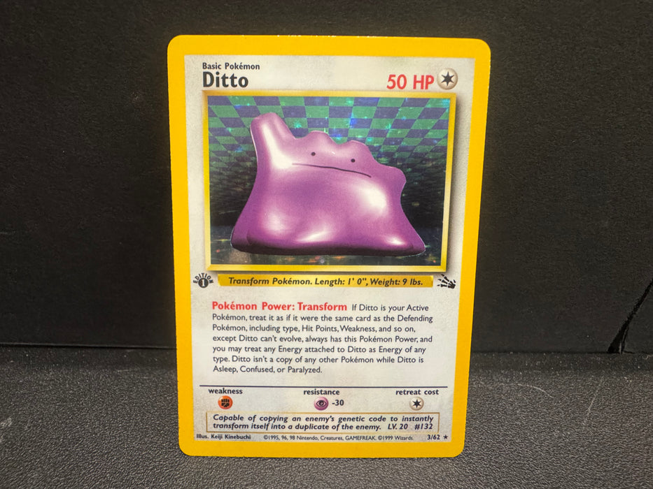 Ditto 3/62 1ST Edition - Fossil - Lightly Played