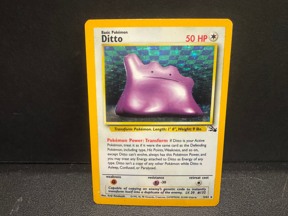 Ditto 3/62 - Fossil - Moderately Played