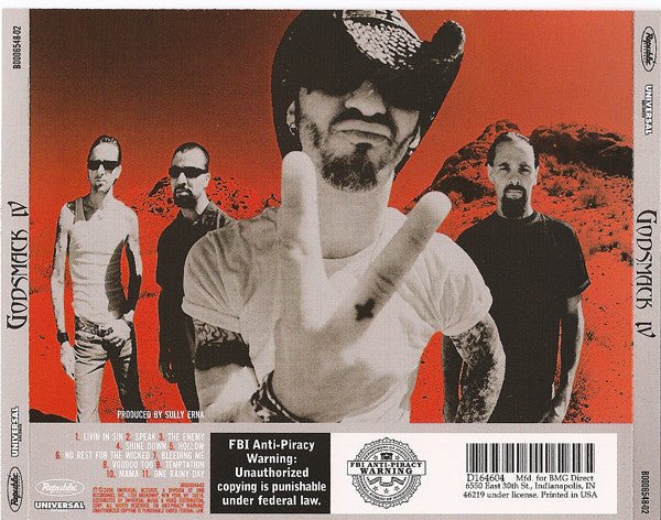 GodSmack IV - CD