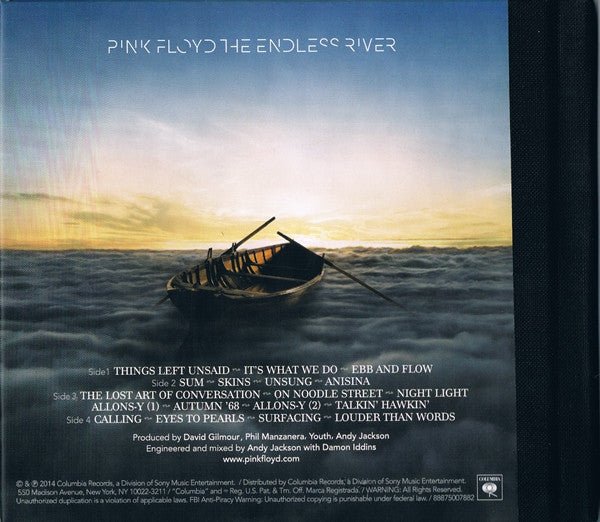 Pink Floyd - The Endless River (2014) - CD