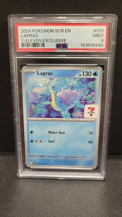 Lapras 31/142 - 7 Eleven Exclusive - PSA Grade 9 Mint