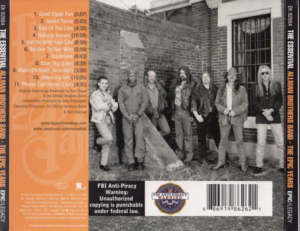 The Allman Brother Band - The Essential - CD