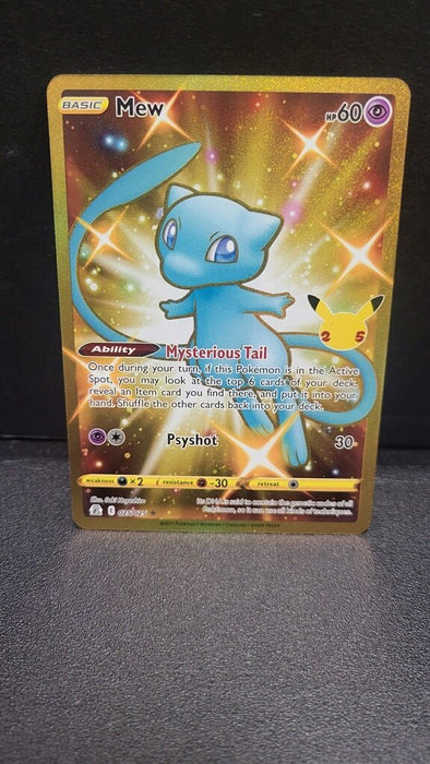 Mew 25/25 (Secret) - Celebrations - Near Mint