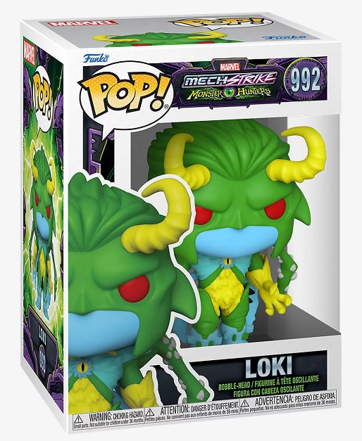 Marvel Mech Strike Monster Hunters: Loki #992 - In Box - Funko Pop