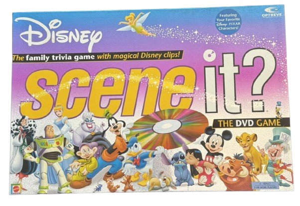 Disney Scene It? (First Edition) (Missing Pieces) - Pre-Owned - Board Games