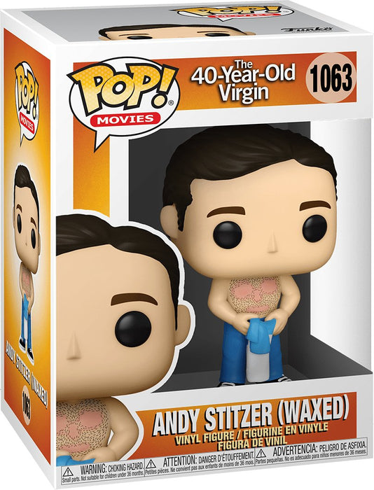 The 40-Year-Old Virgin: Andy Stitzer (Waxed) - In Box - Funko Pop