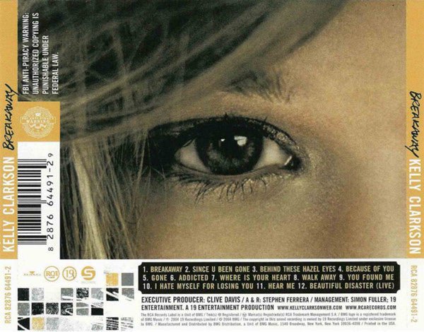 Kelly Clarkson – Breakaway (2004) - CD