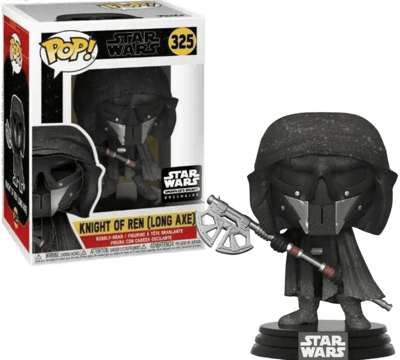 Star Wars: Knight Of Ren (Long Axe) #325 (Star Wars Smuggler’s Bounty Exclusive) - In Box - Funko Pop