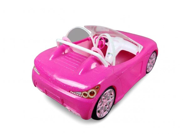 2013 Mattel Barbie Pink Glitter Convertible Car - Pre-Owned - Toys