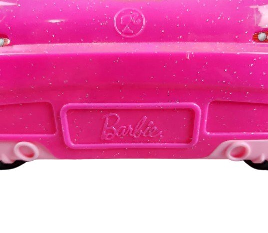 2013 Mattel Barbie Pink Glitter Convertible Car - Pre-Owned - Toys