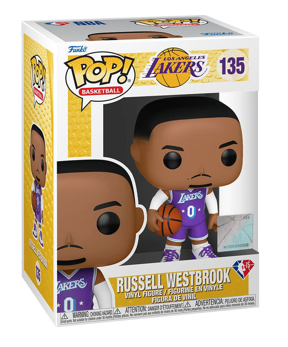 NBA Los Angeles Lakers: Russel Westbrook #135 - With Box - Funko Pop