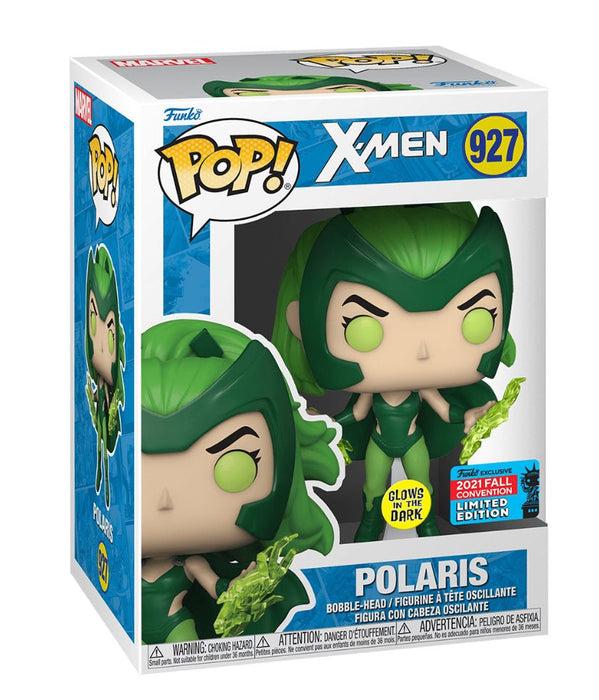 X-Men: Polaris #927 (Glows In The Dark) (2021 Fall Convention Exclusive) - In Box - Funko Pop