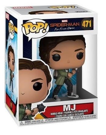 Marvel Spiderman Far From Home: MJ #471 - With Box - Funko Pop