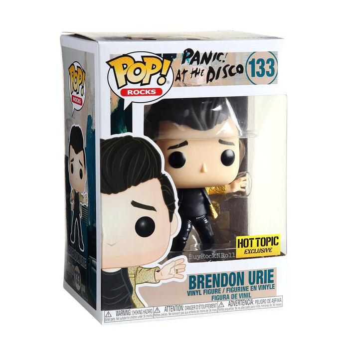 Panic At The disco: Brendon Urie #133 (Hot Topic Exclusive) - With Box - Funko Pop