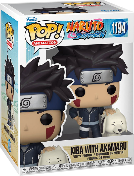 Naruto Shippuden: Kiba With Akamaru #1194 - With Box - Funko Pop