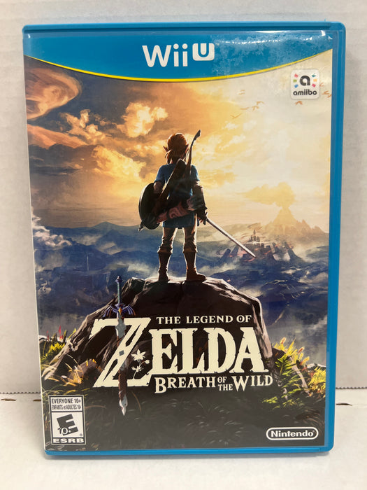 The Legend Of Zelda Breath Of The Wild (First Print) - Complete In Box - Wii U