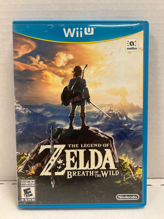 The Legend Of Zelda Breath Of The Wild (First Print) - Complete In Box - Wii U