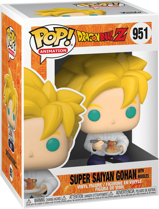 Dragon Ball: Super Saiyan Gohan With Noodles #951 - With Box - Funko Pop