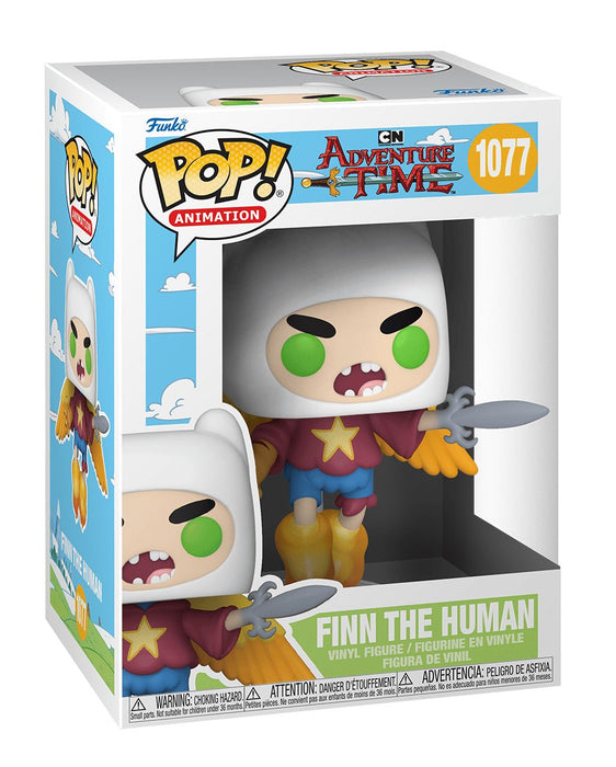 Adventure Time: Finn The Human #1077 - With Box - Funko Pop