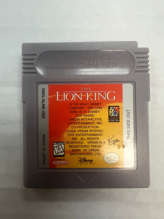 The Lion King - Cart Only - GameBoy