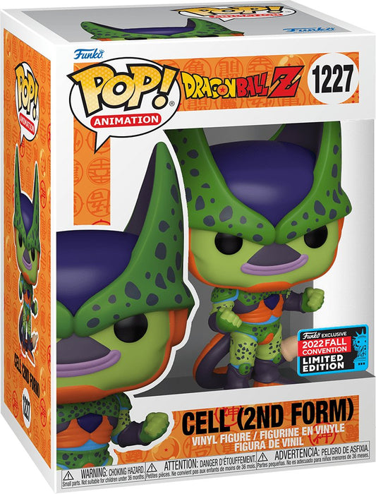 Dragon Ball Z: Cell (2nd Form) #1227 (2022 Fall Convention Exclusive) - In Box - Funko Pop