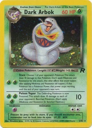 Dark Arbok 2/82 - Team Rocket (TR)