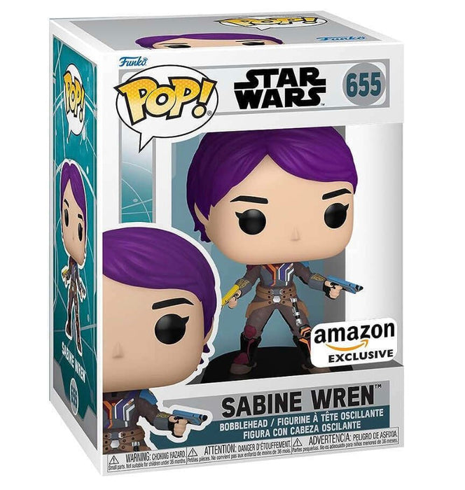 Star Wars: Sabine Wren #655 (Amazon Exclusive) - In Box - Funko Pop