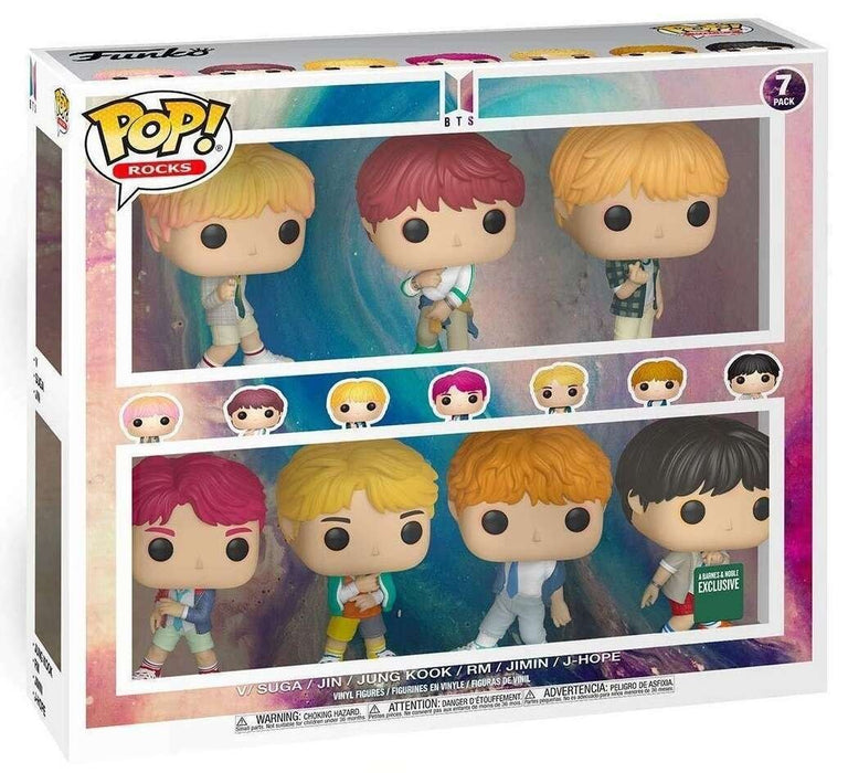 BTS: V / Suga / Jin / Jung Kook / RM / Jimin / J-Hope (Barnes & Noble Exclusive) - In Box - Funko Pop