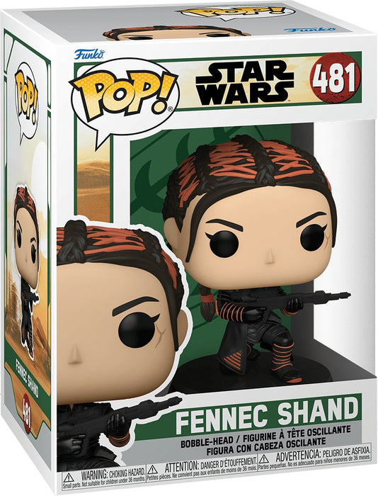 Star Wars: Fennec Shand #481 - With Box - Funko Pop