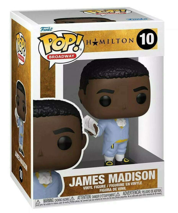 Hamilton: James Madison #10 - With Box - Funko Pop