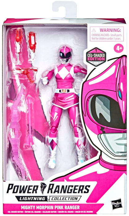 Mighty Morphin Power Rangers: Pink Ranger (Cel-Shaded Edition) Action Figure - New - Toys