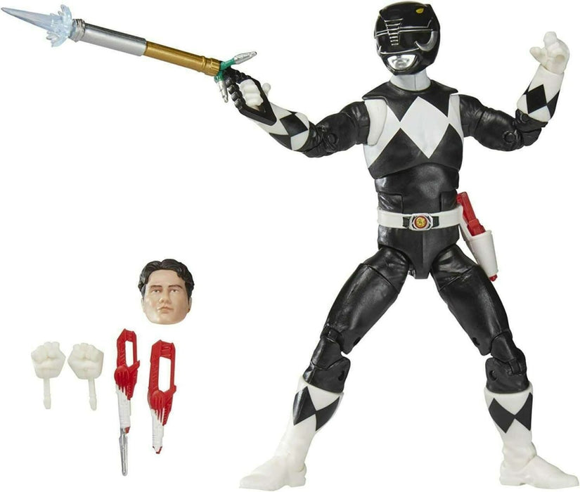 Mighty Morphin Power Rangers: Mighty Morphin Black Ranger Action Figure - New - Toys