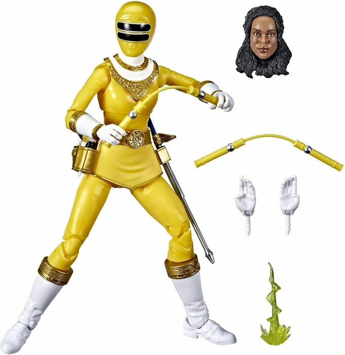 Mighty Morphin Power Rangers: Mighty Morphin Yellow Ranger Action Figure - New - Toys