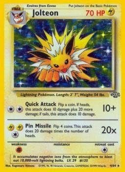 Jolteon 4/64 - Jungle (JU) - Lightly Played