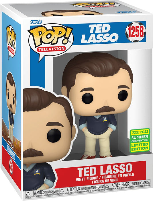 Ted Lasso: Ted Lasso #1258 (2022 Summer Convention Exclusive) - In Box - Funko Pop