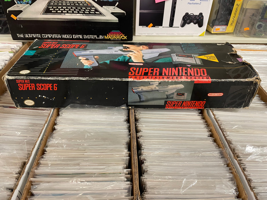 Super NES Super Scope 6 - With Box - Super Nintendo