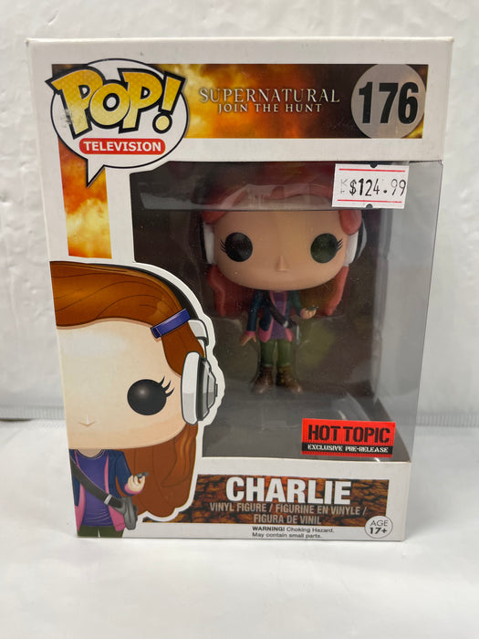 Supernatural Join The Hunt: Charlie #176 (Hot Topic  Pre-Release Exclusive) - With Box - Funko Pop