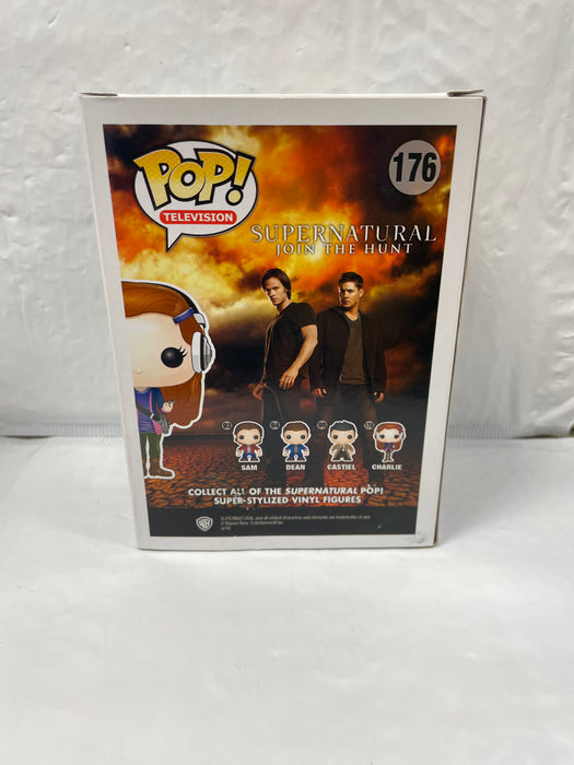 Supernatural Join The Hunt: Charlie #176 (Hot Topic  Pre-Release Exclusive) - With Box - Funko Pop