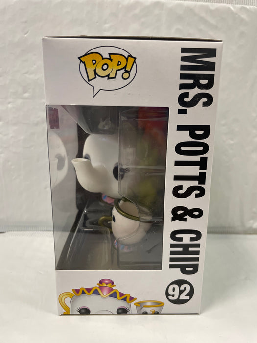 Disney: Mrs. Potts & Chip #92 - With Box - Funko Pop