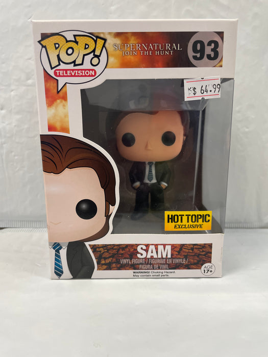 Supernatural Join The Hunt: Sam #93 (Hot Topic Exclusive) - In Box - Funko Pop