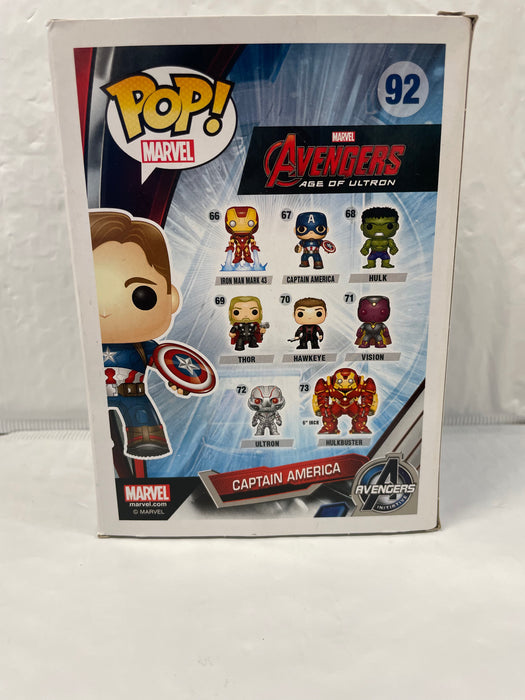 Marvel Avengers: Captain America Unmasked #92 (2015 Summer Convention Exclusive) - In Box - Funko Pop