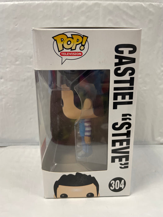 Supernatural Join The Hunt: Castiel “Steve” #304 (Hot Topic Pre-Release Exclusive) - In Box - Funko Pop