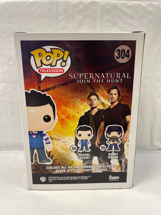 Supernatural Join The Hunt: Castiel “Steve” #304 (Hot Topic Pre-Release Exclusive) - In Box - Funko Pop