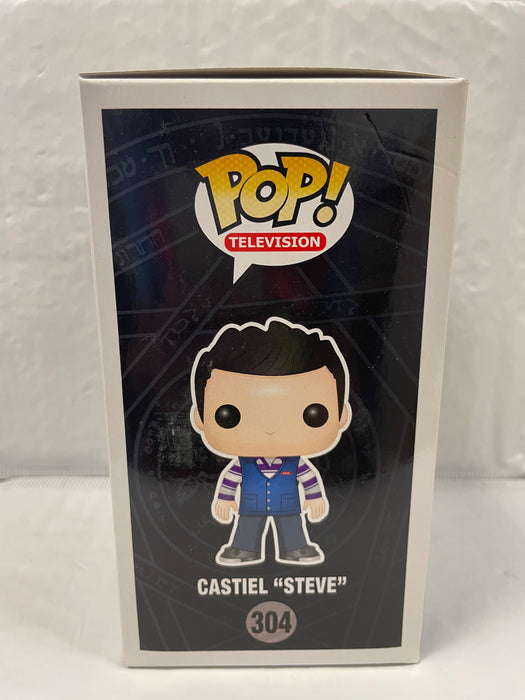 Supernatural Join The Hunt: Castiel “Steve” #304 (Hot Topic Pre-Release Exclusive) - In Box - Funko Pop