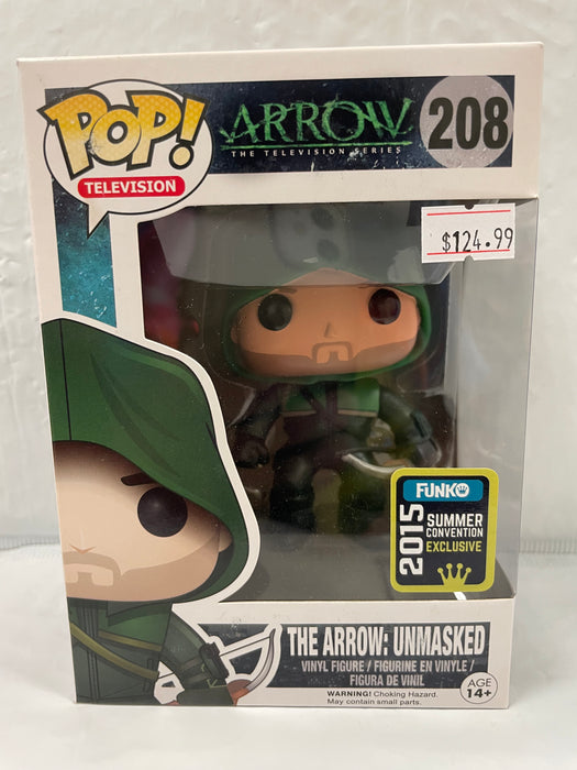 Arrow: The Arrow Unmasked #208 (2015 Summer Convention Exclusive) - With Box - Funko Pop