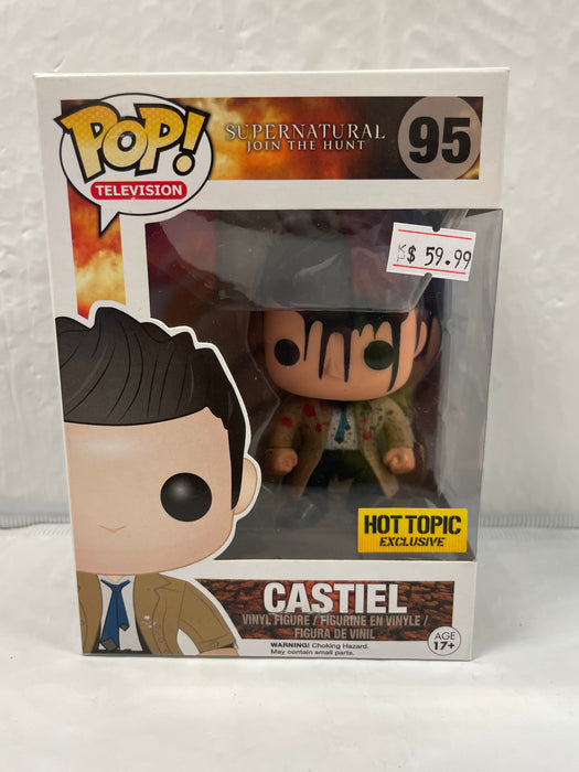 Supernatural Join The Hunt: Castiel #95 (Hot Topic Exclusive) - With Box - Funko Pop